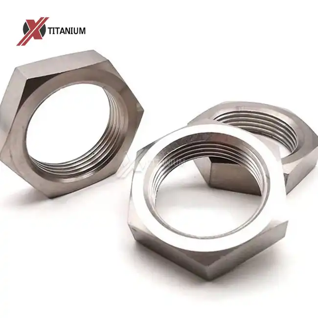 Titanium Hex Thin Nut